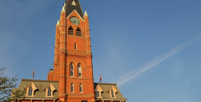 Front of Belleville City Hall