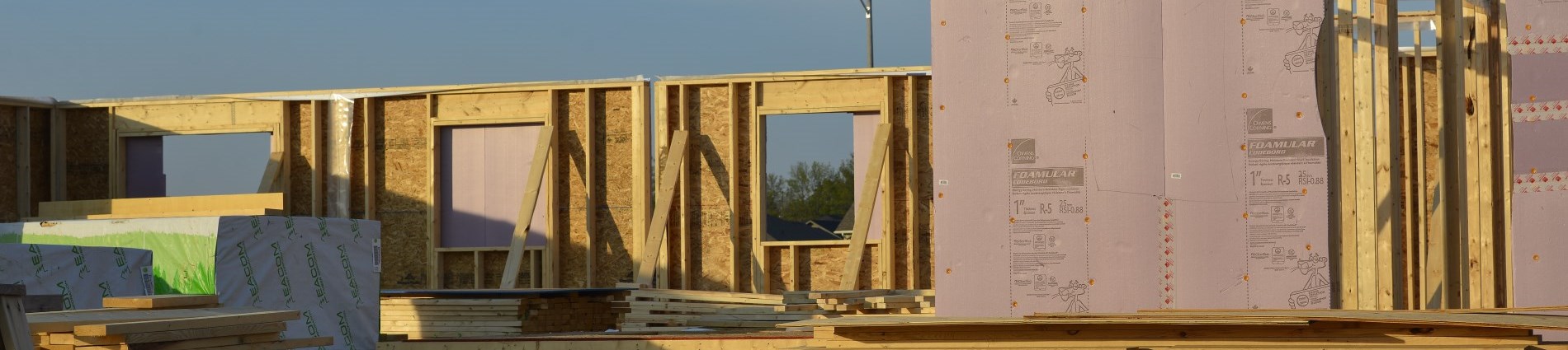 Picture of house construction