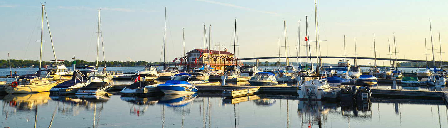 sailboats at Meyers Pier