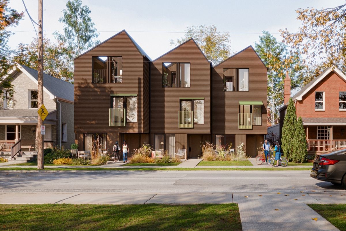 Stacked Townhouse rendering