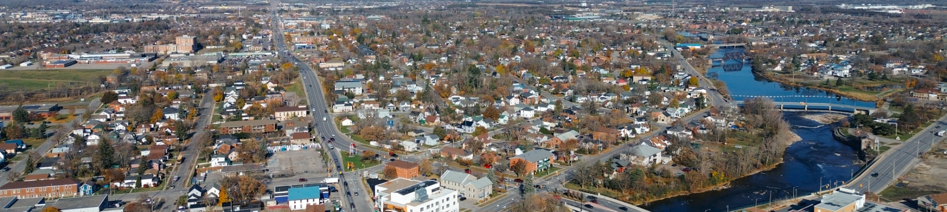 Birdseye view of Belleville
