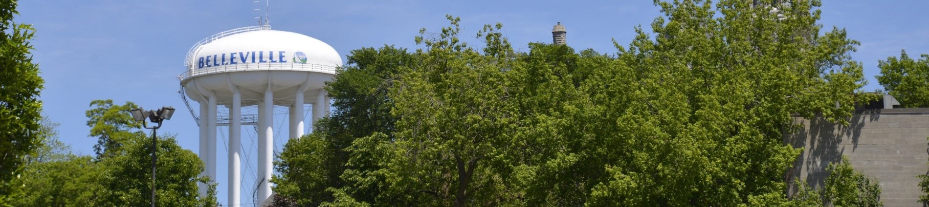 View of Belleville's Water Tower
