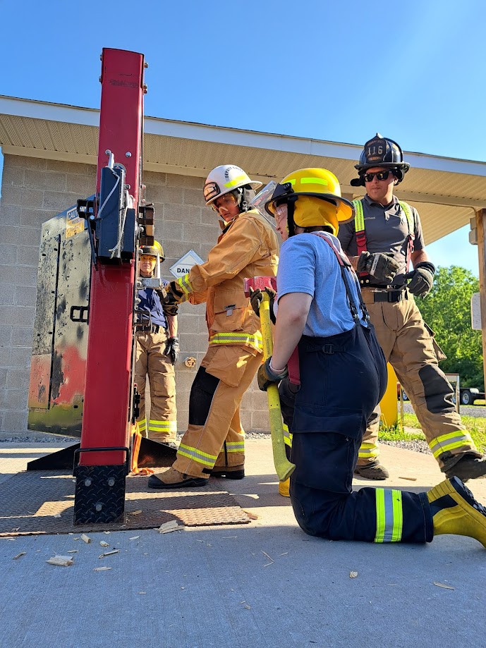 Forcible entry demo