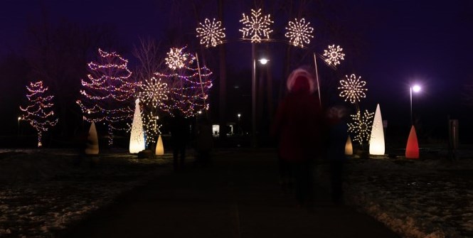Photo of lights at Jane Forrester Park