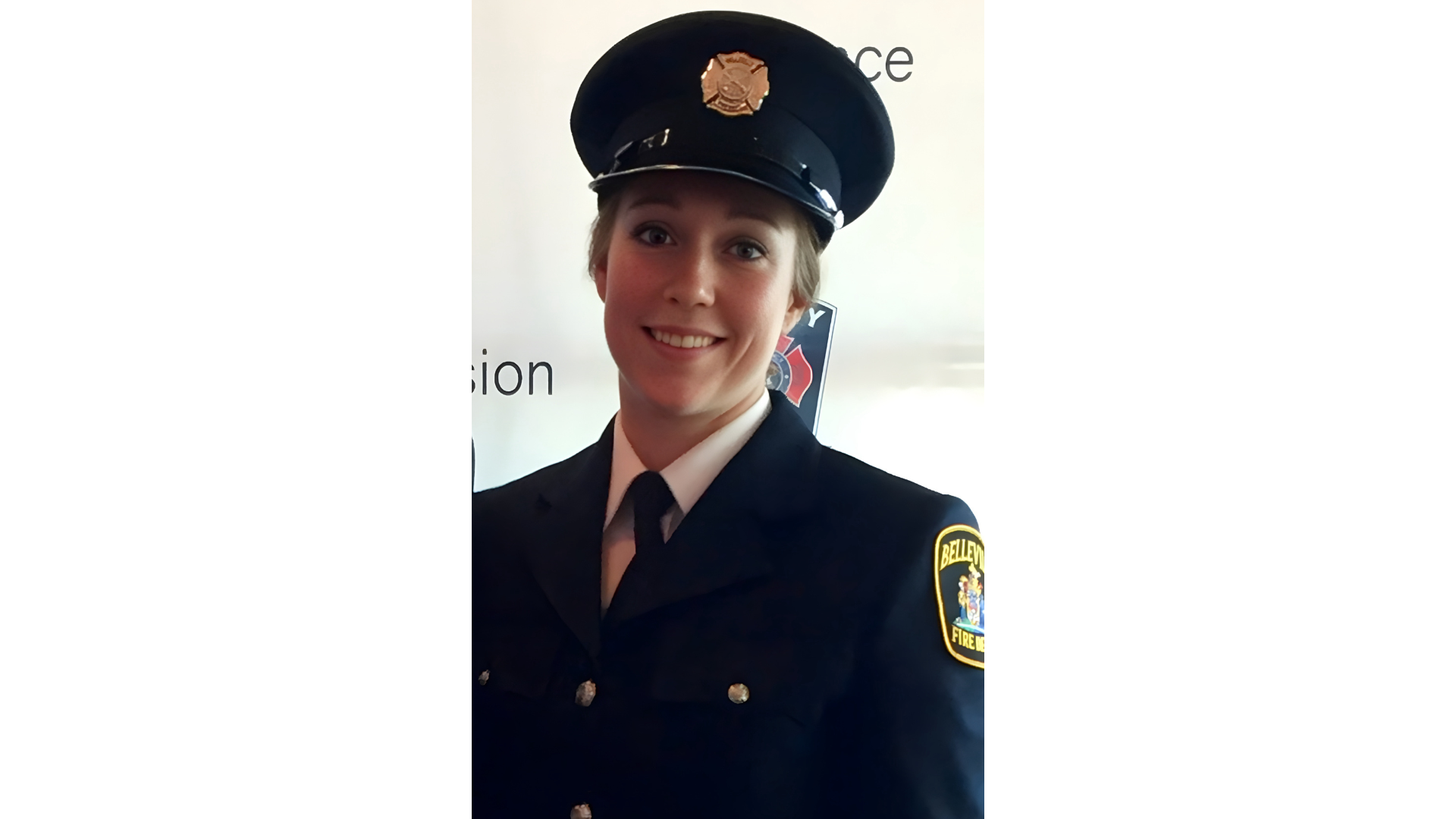 Photo of Danielle Murphy, First Class Firefighter.