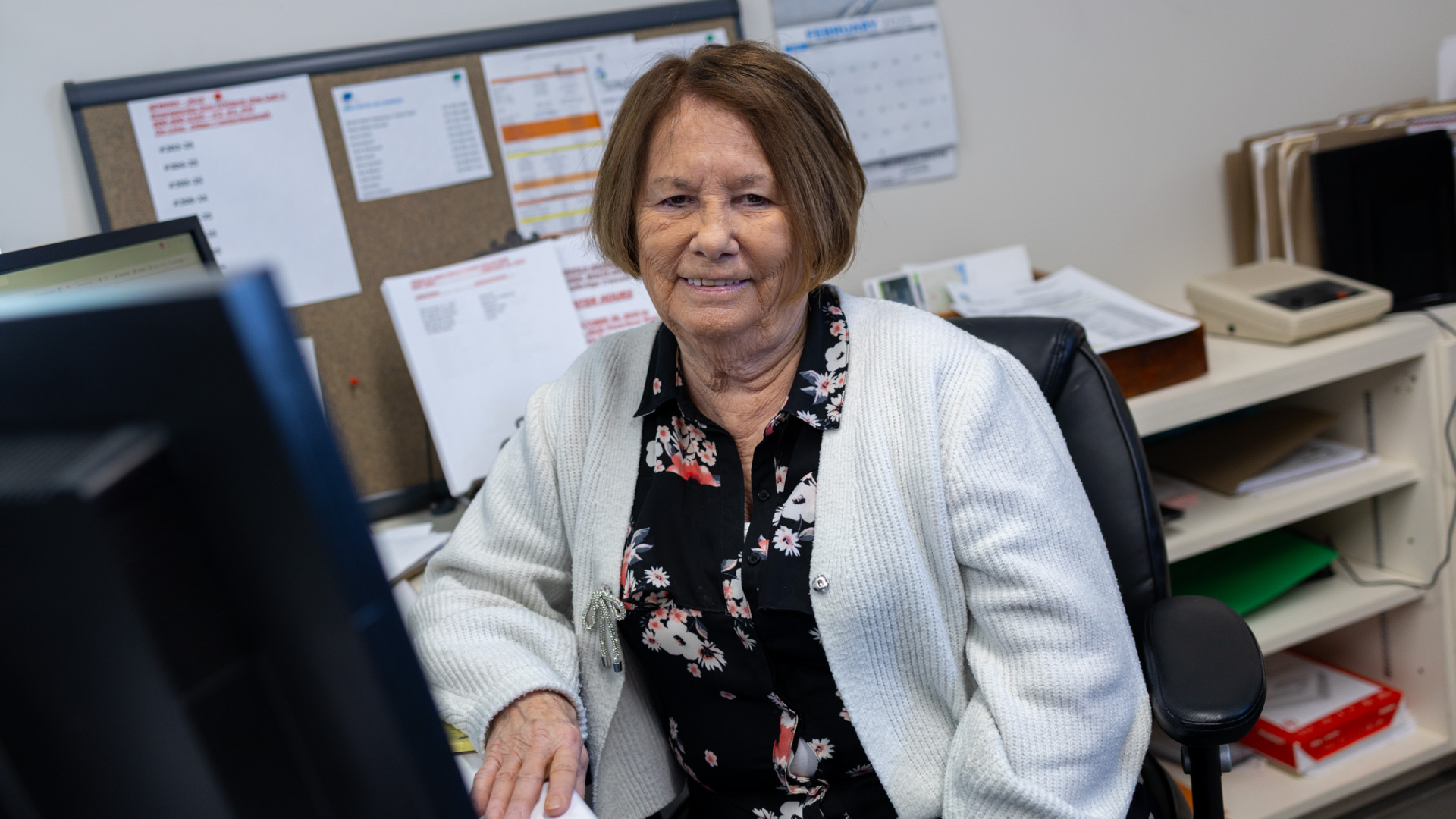 Photo of Heather Abrams, Administrative Assistant.