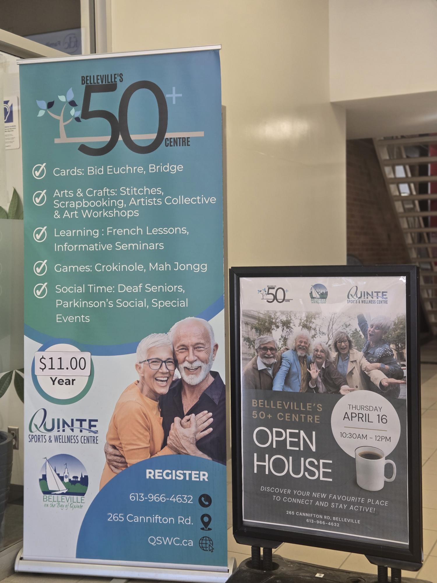 Entrance to 50+ Centre