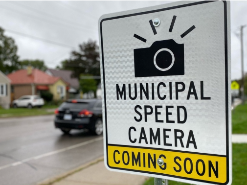 Automatic Speed Enforcement Sign