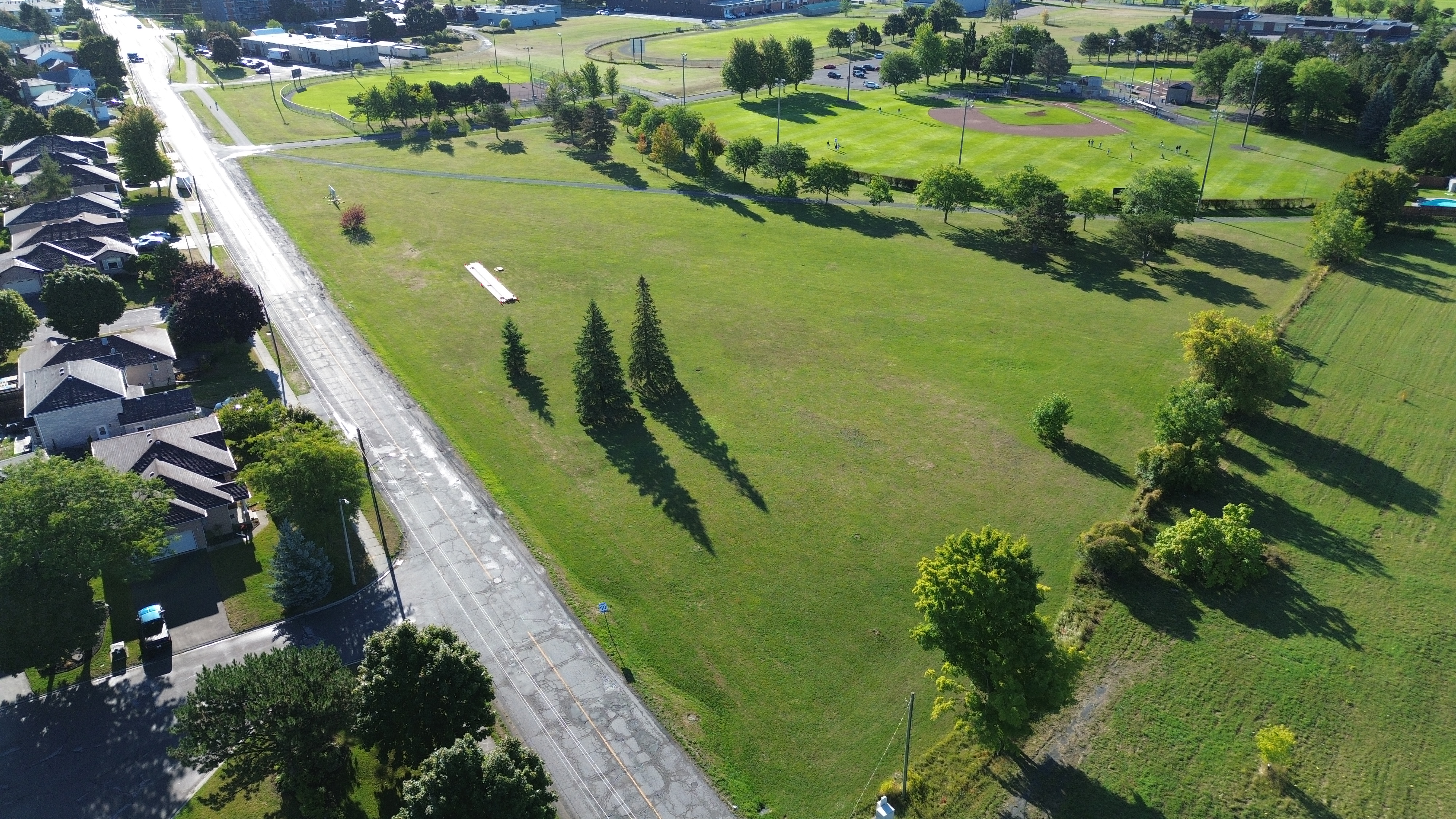 Aerial of Bridge Street West