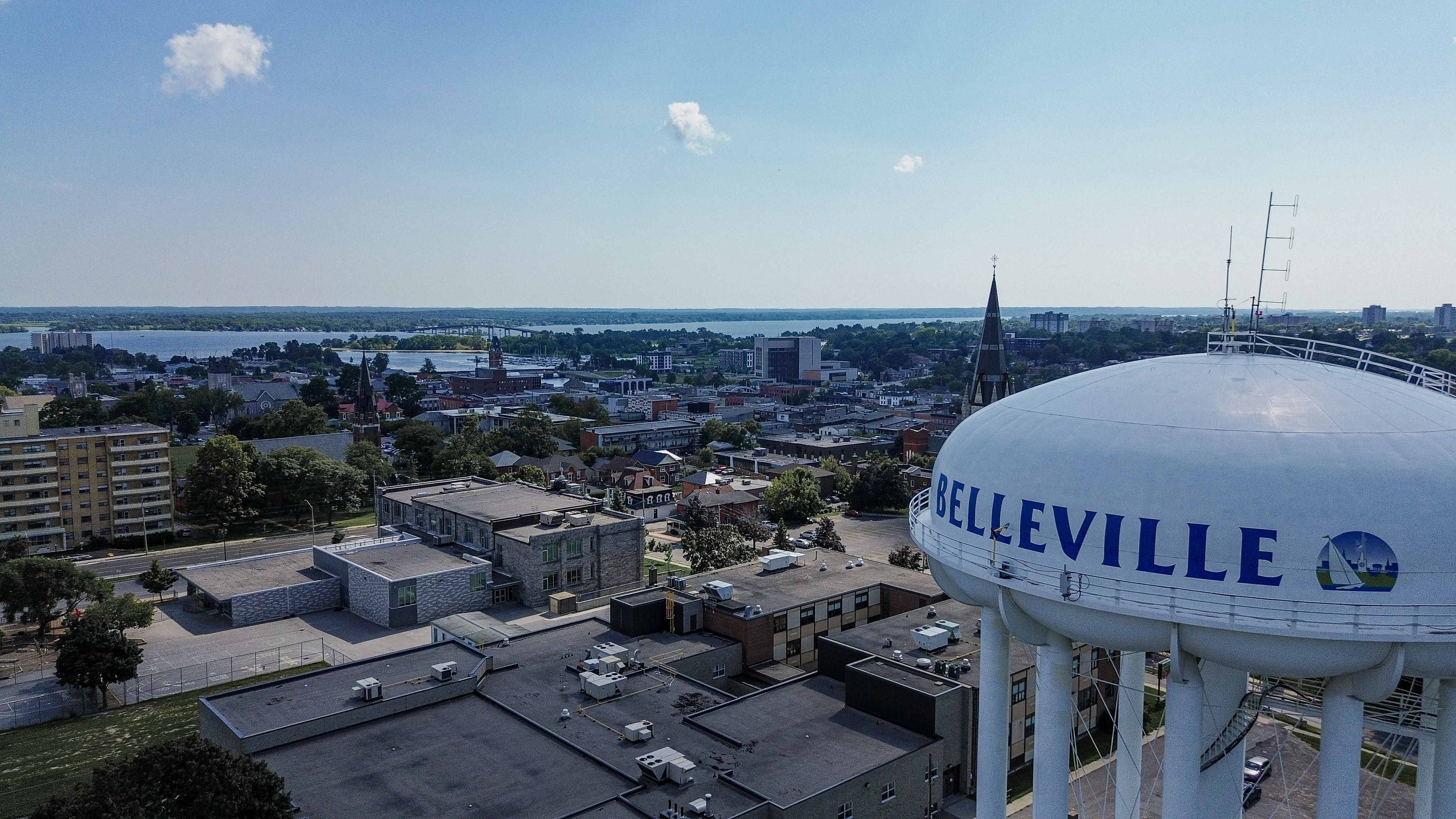 Belleville water tower