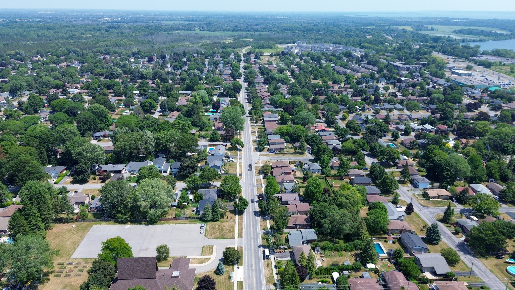 Aerial of Bridge Street