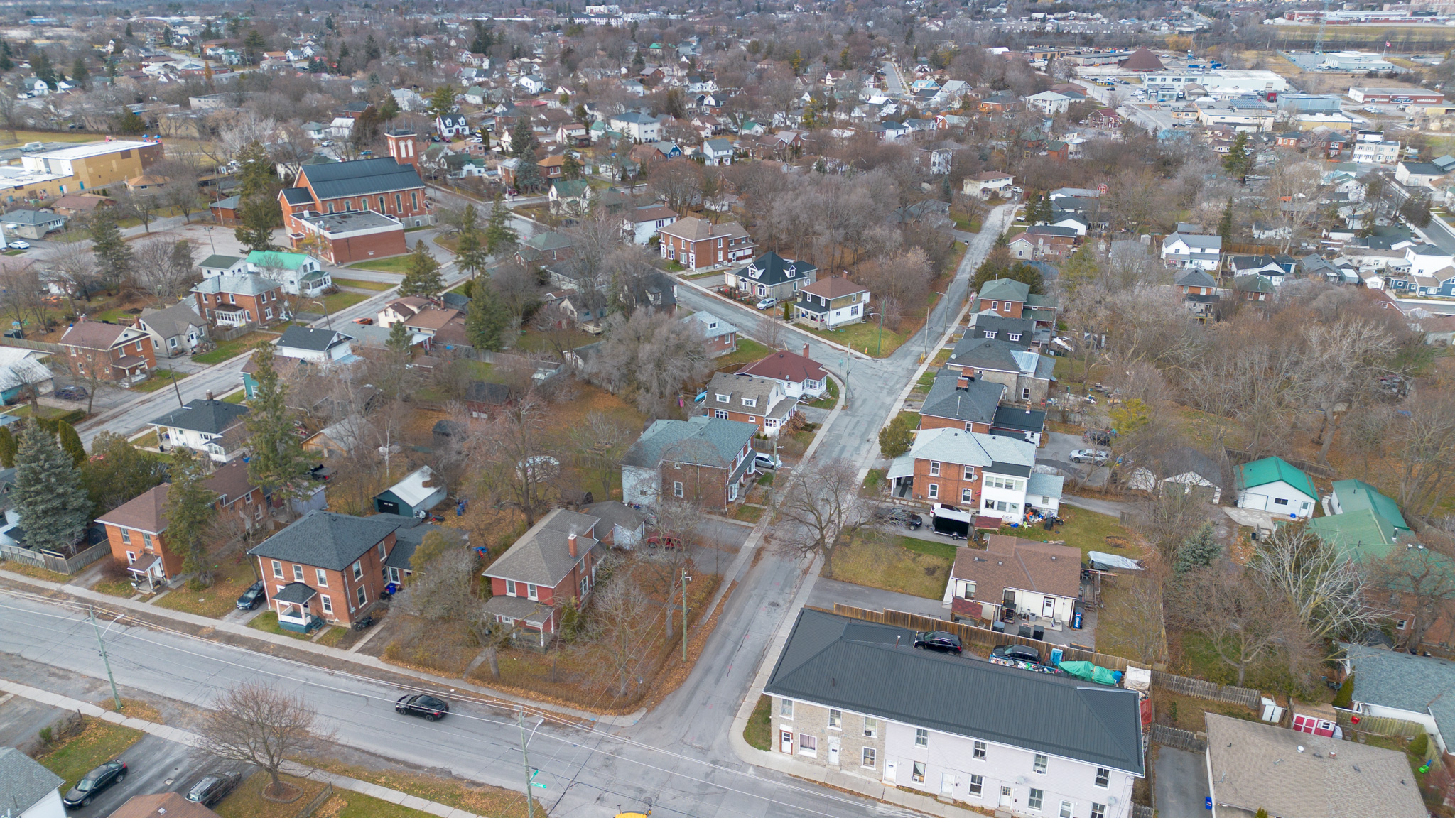Aerial of Octavia and Henry Street