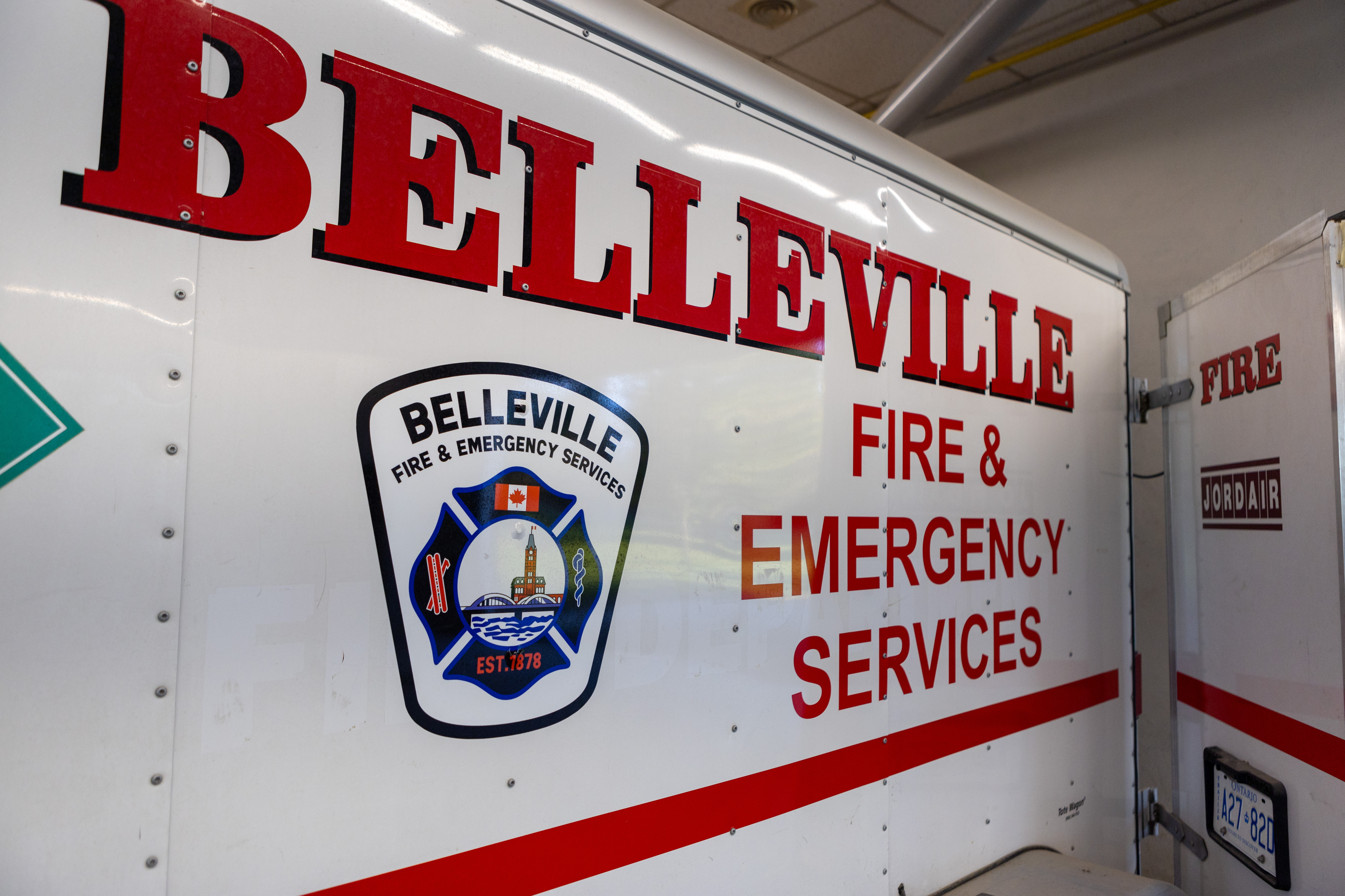 Belleville Fire and Emergency Services word mark