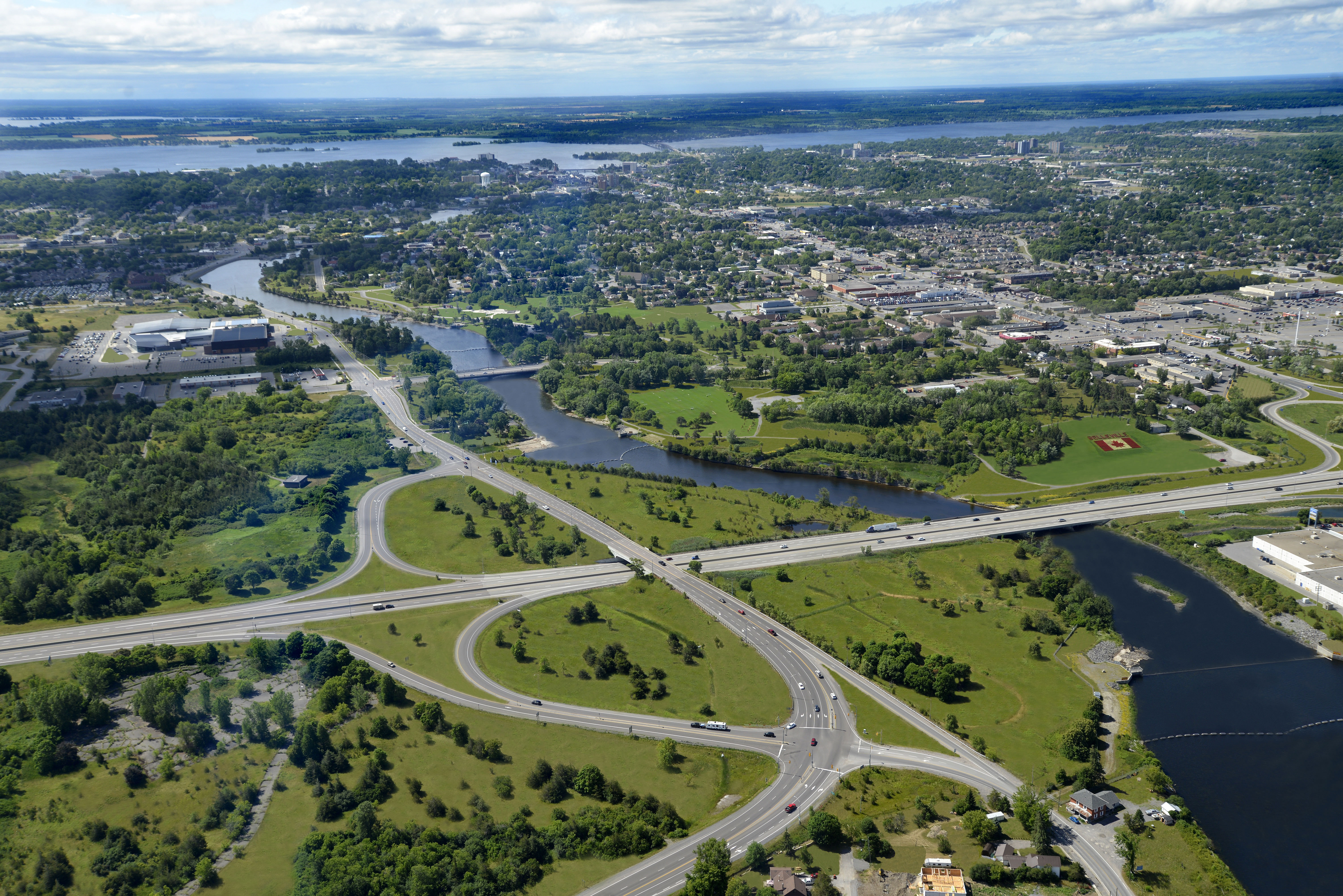 Aerial image of Belleville
