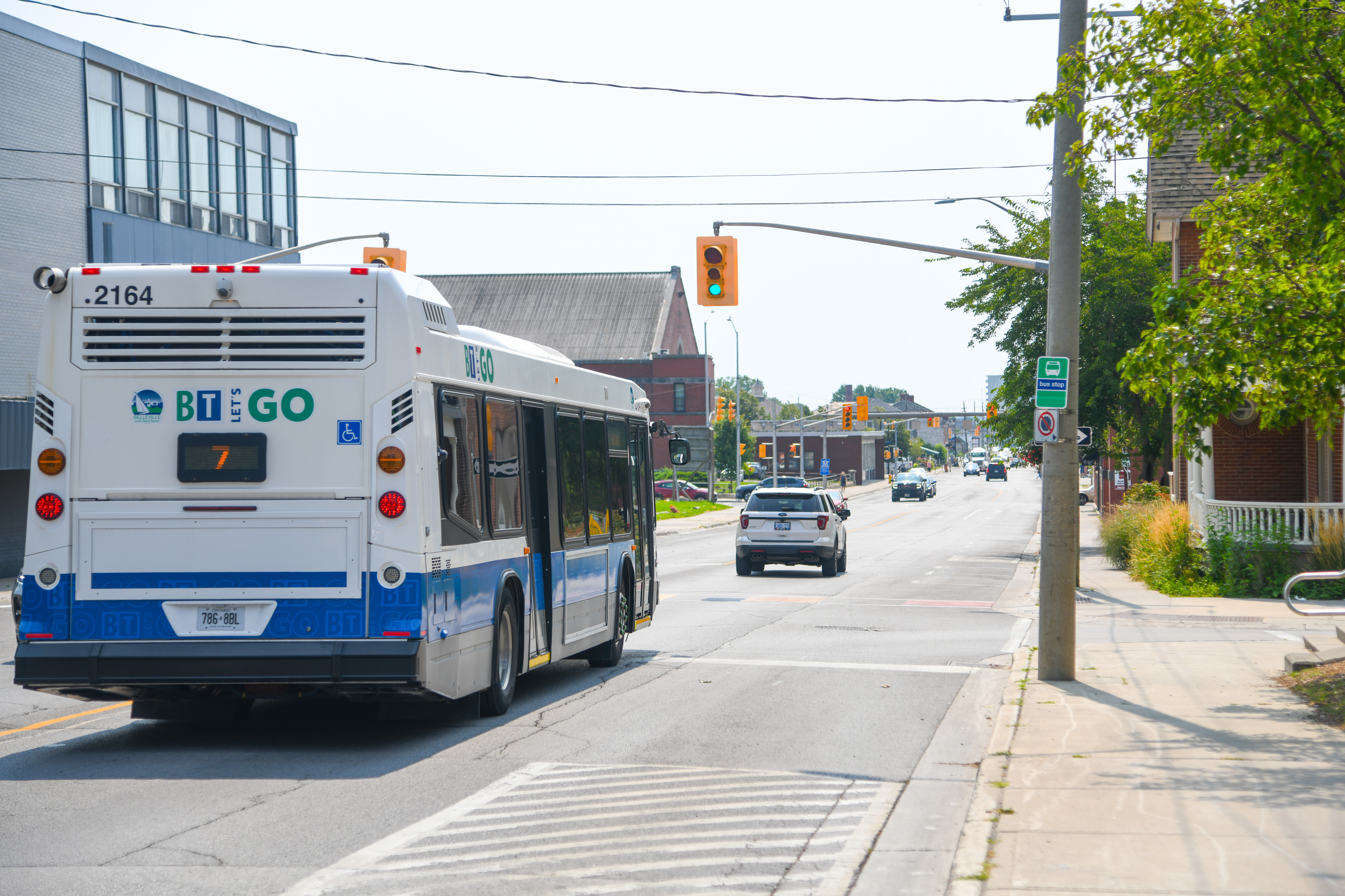 Belleville Transit bus