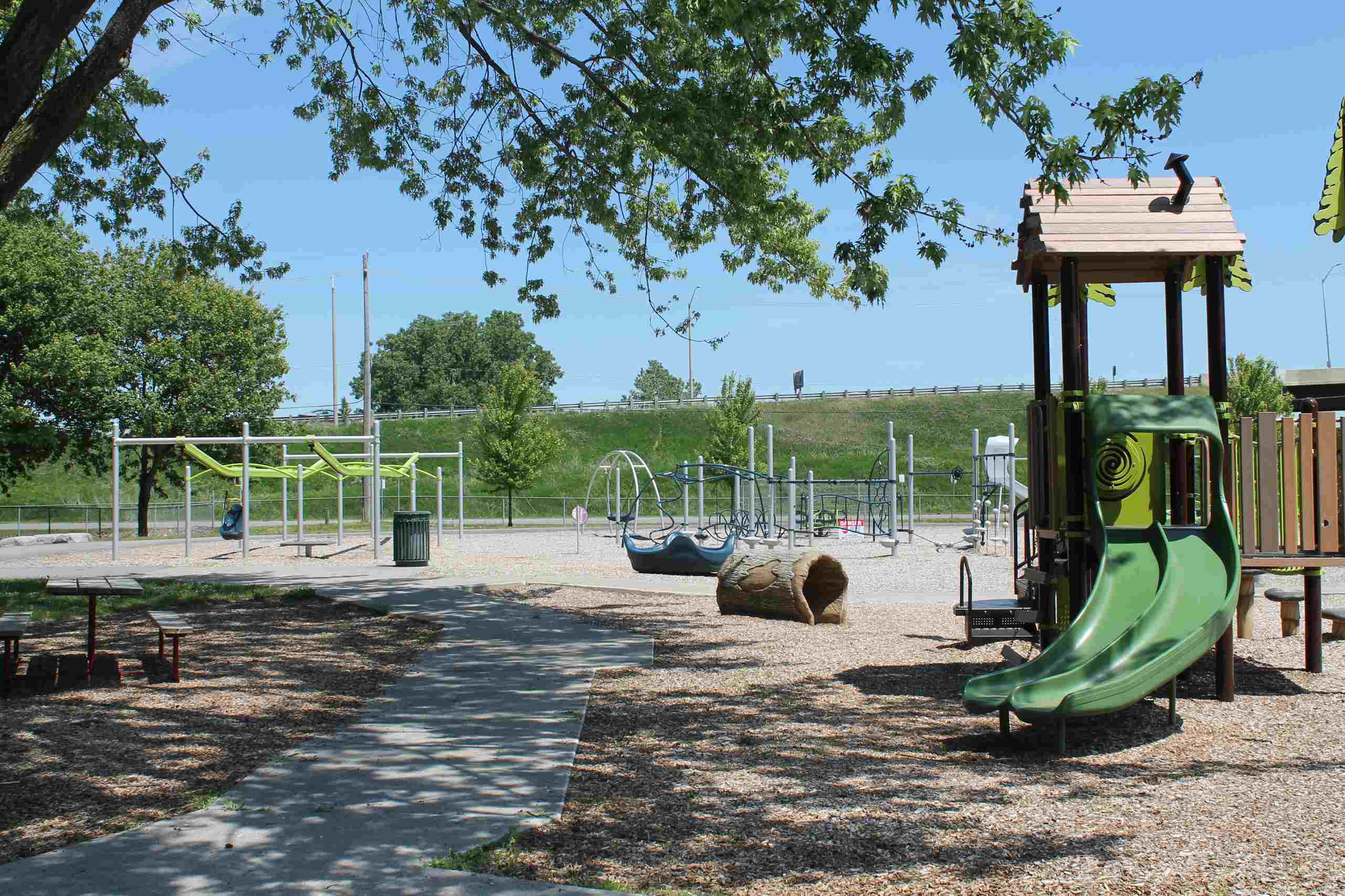 Photo of Zwick's Park playground.