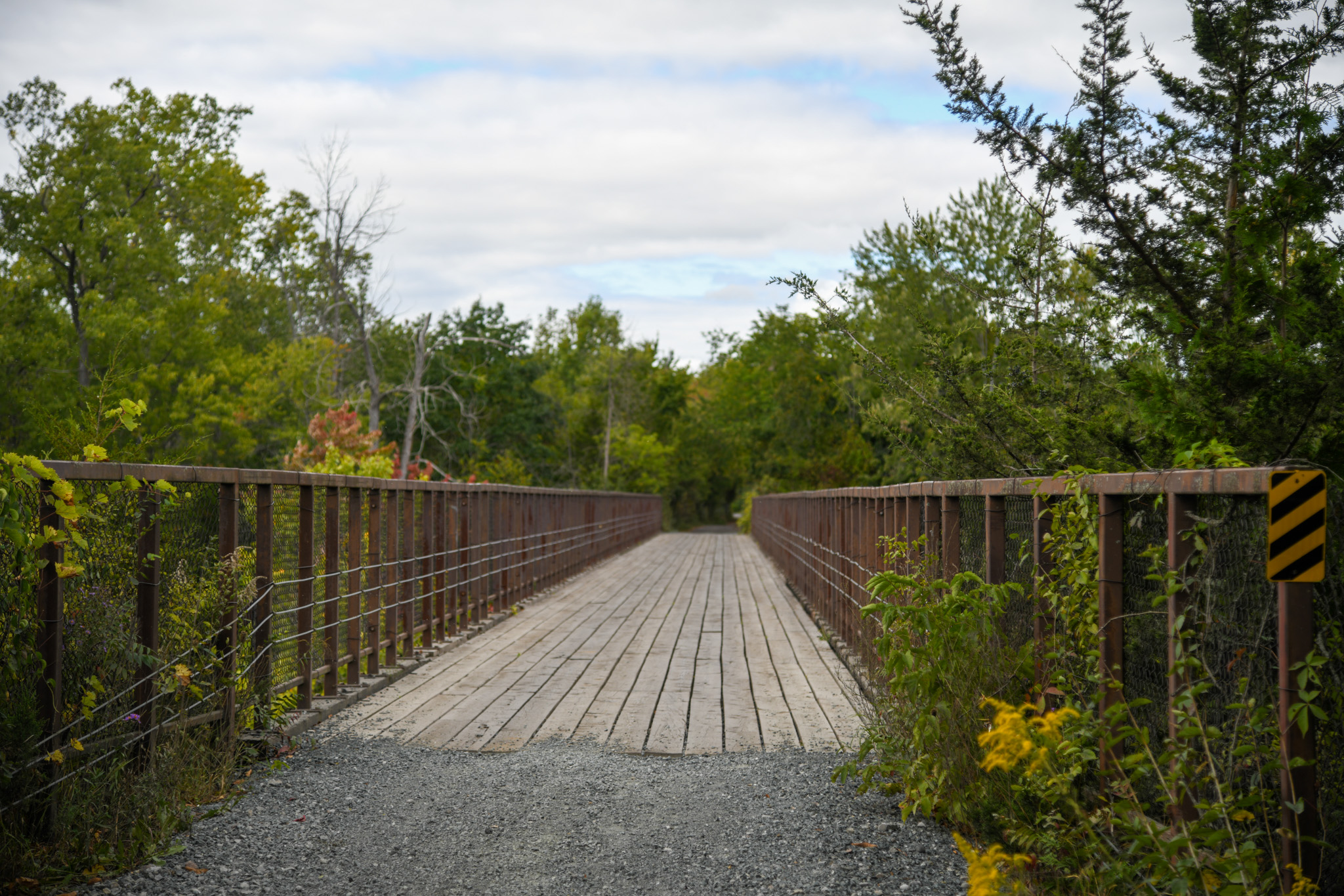 Photo of a bridge on the Trans Canada Trail.