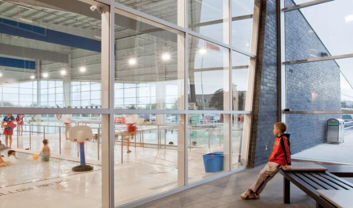 View of Pool Area at Wellness Centre