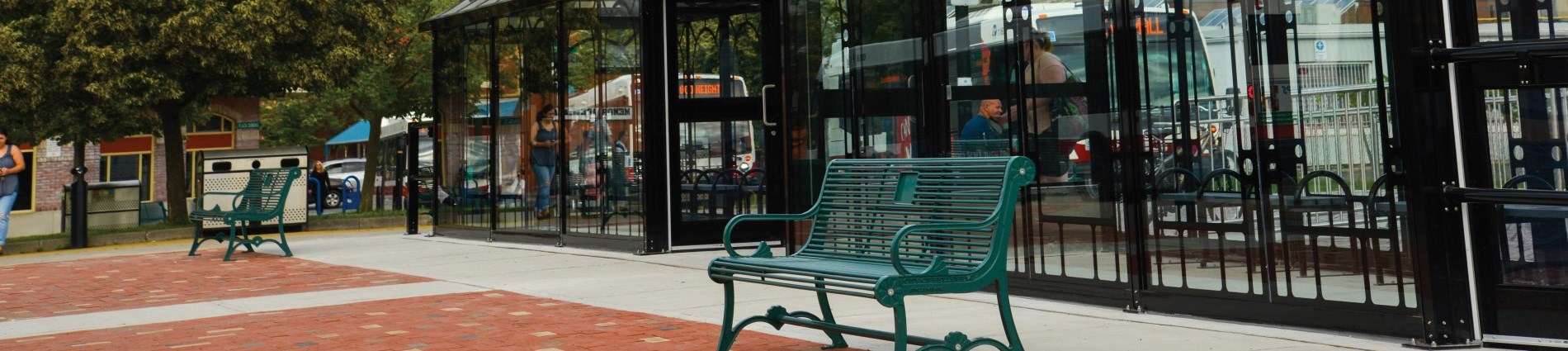 Photo of transit terminal