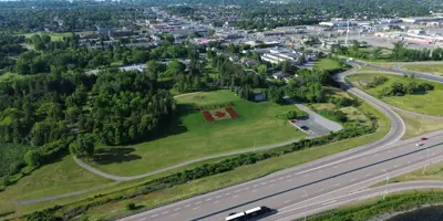401 Hill and Belleville in background