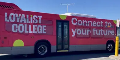 Example of Bus Wrap One Side