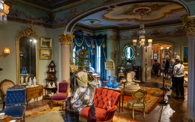 Victorian living room at Glanmore