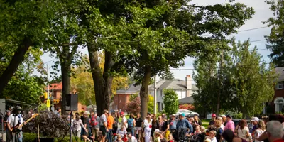 Outdoor Belleville event