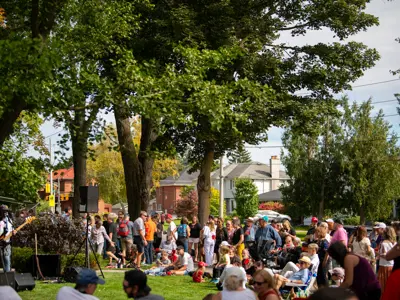 Outdoor Belleville event