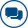 Speech bubble icon