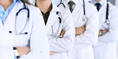 Row of doctors