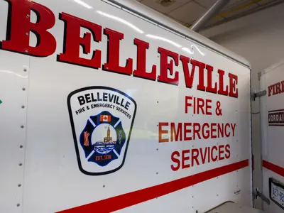 Belleville Fire and Emergency Services Training Trailer